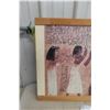 Image 2 : Egyptian Style Picture 39'' x 23'' 