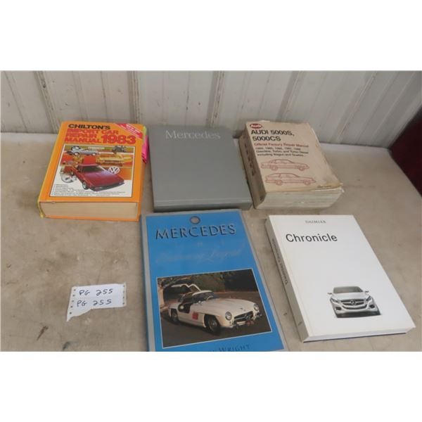 Car Repair Manuals and Books: Chilton, Mercedes, Audi
