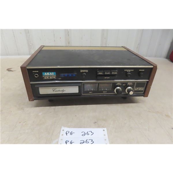 Akai 8 Track Stereo CR-81D 