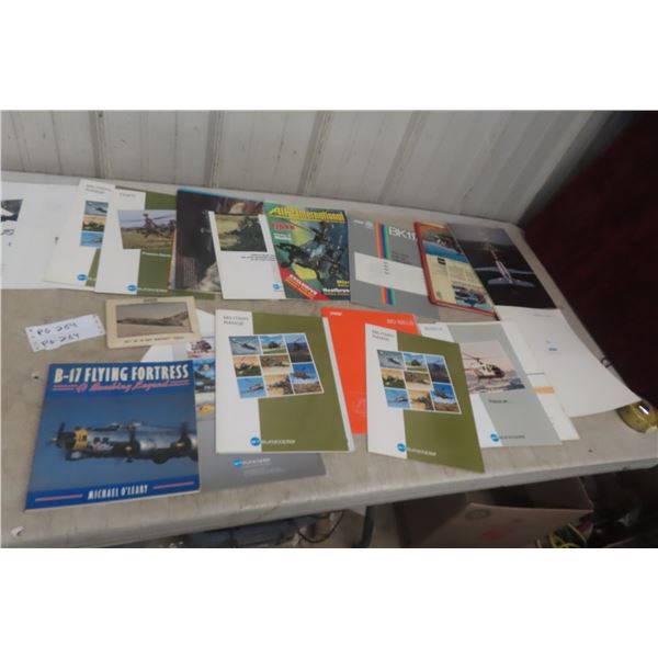 Helicopter/Plane Books and Pamphlets