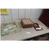 Image 1 : 2 in 1 Chess/Checkers, Backgammon and Multi Game 