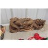 Image 2 : Oriental Carved Mask, Dragon & Displays 