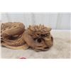 Image 3 : Oriental Carved Mask, Dragon & Displays 