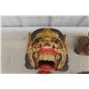 Image 6 : Oriental Carved Mask, Dragon & Displays 