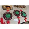 Image 8 : Oriental Carved Mask, Dragon & Displays 