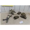Image 1 : Military Built Models Tanks and Planes 
