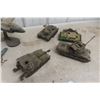 Image 4 : Military Built Models Tanks and Planes 