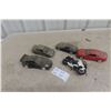 Image 1 : 4 Diecast Cars 1:24 Scale & Motorcycle 