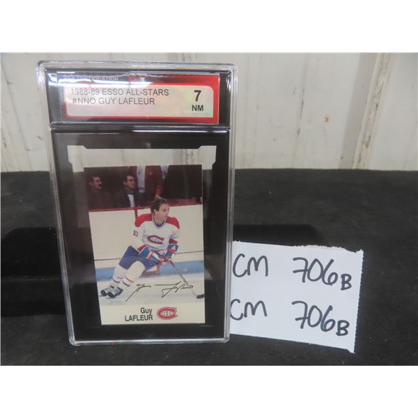 Graded Guy Lafleur Montreal Canadiens Card