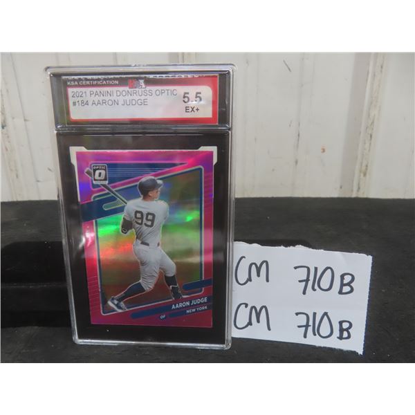 Graded Aaron Judge New York Yankees Baseball Card