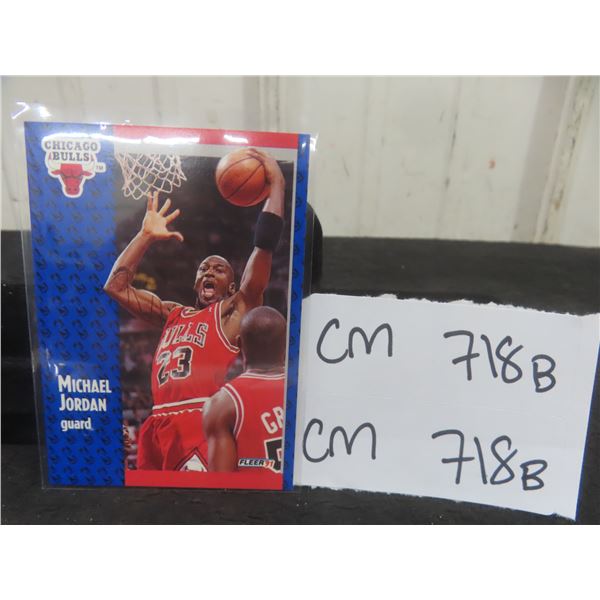 Michael Jordan Chicago Bulls Basketball Card
