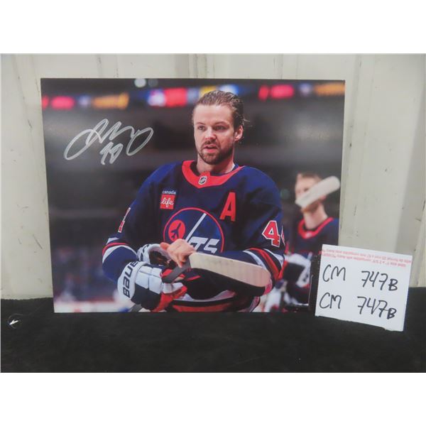 Signed Josh Morrissey Winnipeg Jets 8" × 10" Photo
