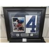 Image 1 : Signed Framed Red Kelly Toronto Maple Leafs Number with Photo