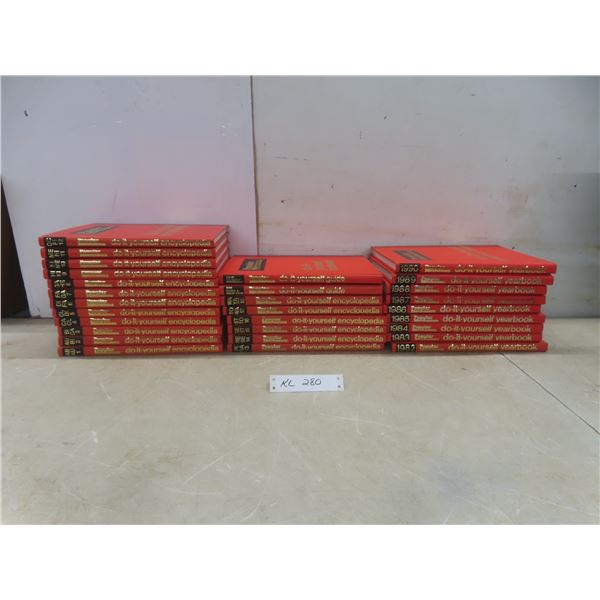 29 Volumes Popular Mechanics, Hardcovers Vol. 1–18 and Yearbooks 1982–1990