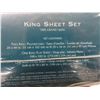 Image 6 : New King Size Bed Set: Flat Sheet, Fitted Sheet, Duvet Cover and Shams; Cloth Place Mats and Napkin
