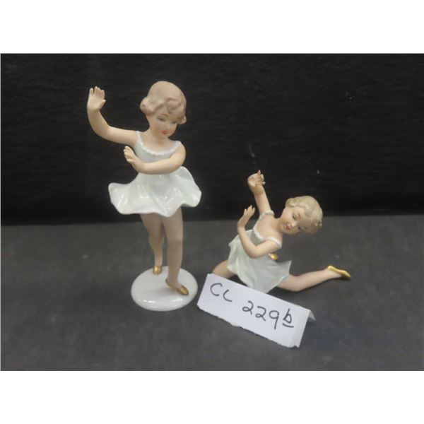 Rare Vintage Wallendorf German Porcelain 1764 Dancing Ballerinas – Tallest 5½"
