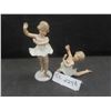 Image 1 : Rare Vintage Wallendorf German Porcelain 1764 Dancing Ballerinas – Tallest 5½"