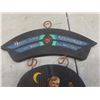 Image 3 : Help Ukraine Banner Cloth, 18" × 24", with Wooden Made in Ukraine Plaque