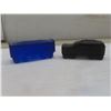 Image 7 : Vintage Boyd Special Year Glass Railcars; Headford Ceramic Railroad Tiles 6" × 6" – Qty 5; Black Gl