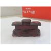 Image 9 : Vintage Boyd Special Year Glass Railcars; Headford Ceramic Railroad Tiles 6" × 6" – Qty 5; Black Gl