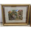 Image 4 : 7 Framed Pictures Including 2 Oils – Largest 17" × 14"