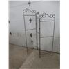 Image 1 : 3-Panel Room Partition, 53" × 63", Tapers to 54" Tall