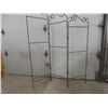 Image 3 : 3-Panel Room Partition, 53" × 63", Tapers to 54" Tall