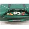 Image 9 : Flambeau Tackle Box with 200 Calcutta Bait, Casting Reel, Hooks, Lures, Weights, Bobbers, and More