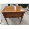 Image 14 : Antique 1930 Chard Produce British-Made Golden Oak Sewing Cabinet, 24"H × 19½"W × 13"D – Difference