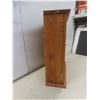 Image 2 : Vintage Pine Clark's O.N.T. Spool Cotton Cabinet, 22"H × 19½"W × 7"D