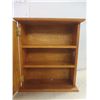 Image 4 : Vintage Pine Clark's O.N.T. Spool Cotton Cabinet, 22"H × 19½"W × 7"D