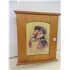 Image 7 : Vintage Pine Clark's O.N.T. Spool Cotton Cabinet, 22"H × 19½"W × 7"D