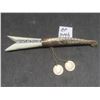 Image 1 : Greek Cretan Knife No. 3 – Stainless Steel Blade, Silver Sheath and Handle