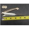 Image 2 : Greek Cretan Knife No. 3 – Stainless Steel Blade, Silver Sheath and Handle