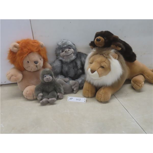 5 New Stuffed Toys – Used for Display Only