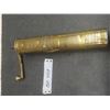 Image 1 : Antique Brass Coffee Grinder, 13" – Complete