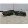 Image 2 : 5 Army Toys: 4 Stalwart Dinky, 1 Lone Star Jeep, 4 Jeep Willys, 4 Unimax Tank – No Dinky Truck 420