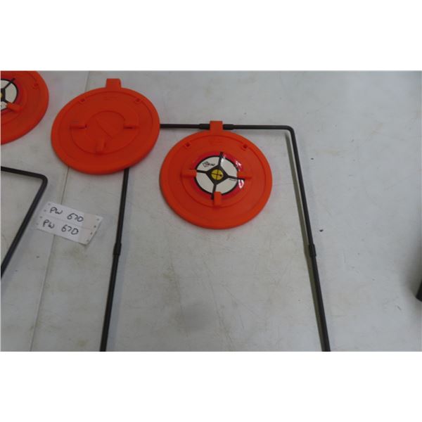 2 Rifle Targets with 2 Additional Blanks