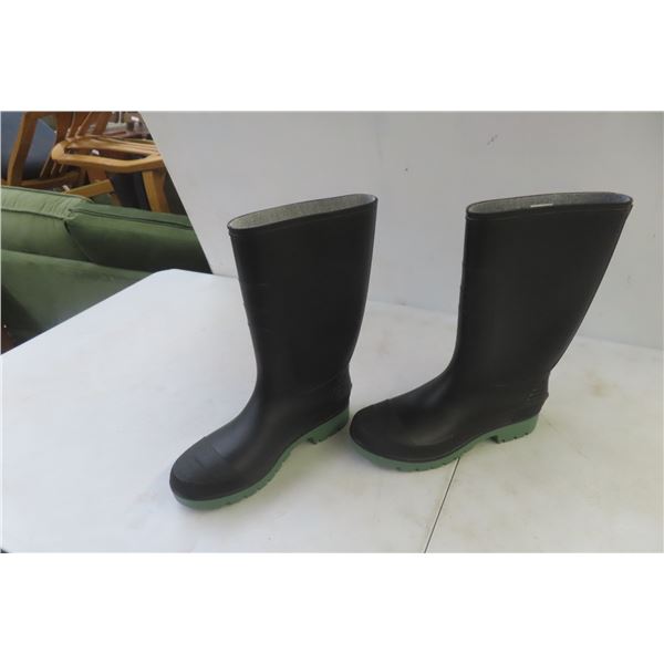 New Rubber Boots, Size 9