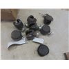 Image 18 : Fasteners: Nails, Bolts, Washers, Nuts, Hinges, Cabinet Hardware, Rope