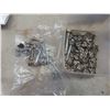 Image 9 : Fasteners: Nails, Bolts, Washers, Nuts, Hinges, Cabinet Hardware, Rope