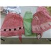 Image 8 : 5 Vintage Aprons; New Fiskars Shape Templates, Page Protectors, Card