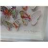 Image 3 : Shadow Box Picture of Butterflies, 12" × 12"; Vintage Japanese Cookie Jar;