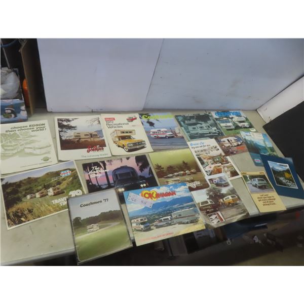 Motorhomes, Campers and Leer Caps Brochures