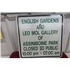 Image 1 : English Gardens Assiniboine Park Metal Sign, 18" ? 18"