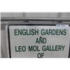 Image 2 : English Gardens Assiniboine Park Metal Sign, 18" ? 18"