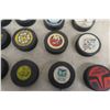 Image 7 : 36 Hockey Pucks ñ Various Teams, Labeled