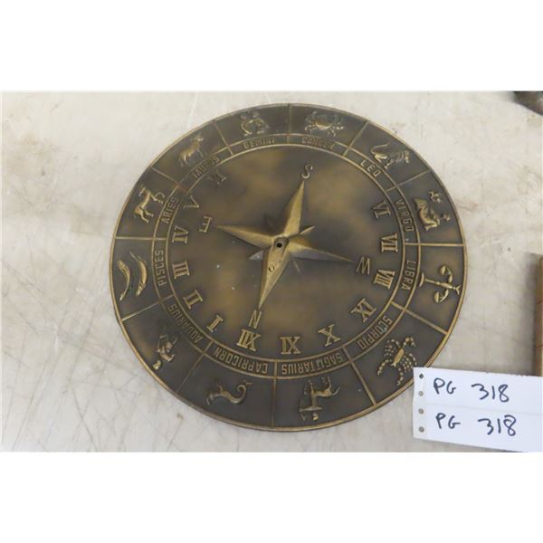 Sundial, Egyptian Picture Frames and Ornaments