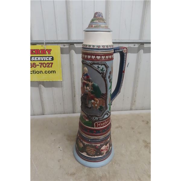 Ceramic Stein, 25" Tall