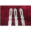 Image 4 : Set of 3 Super Throw Throwing Knives with Holster